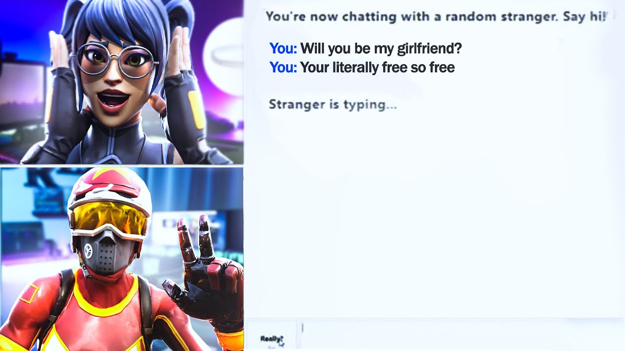 Я нашел свою новую девушку по Fortnite на Omegle...