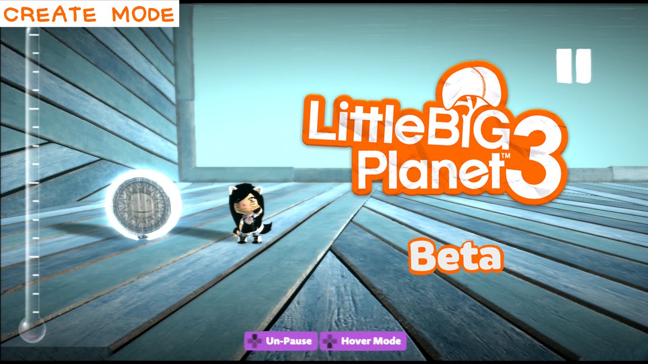 LittleBigPlanet 3 Beta - Create Mode - Part 1