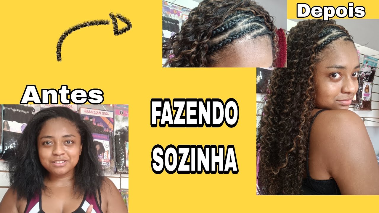 PASSO A PASSO: FULANI COM ENTRELACE | FIZ MEU PENTEADO SOZINHA