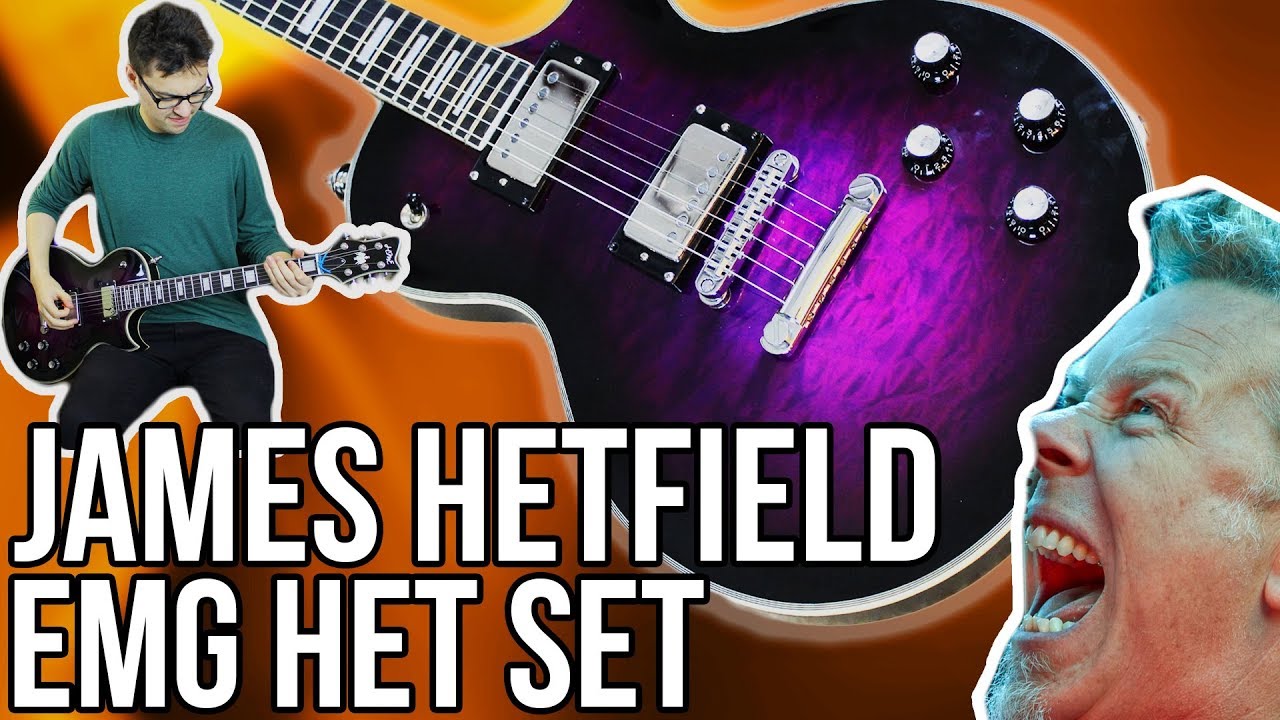 Демонстрация/обзор EMG James Hetfield Het Set || Лучшие звукосниматели EMG??