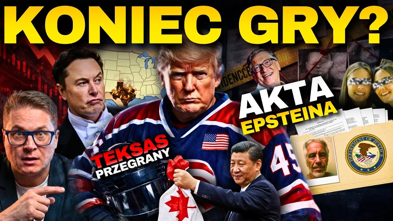 3 miliony stron Akt Epsteina! Trump, Musk i Gates na liście? (Szok w USA)