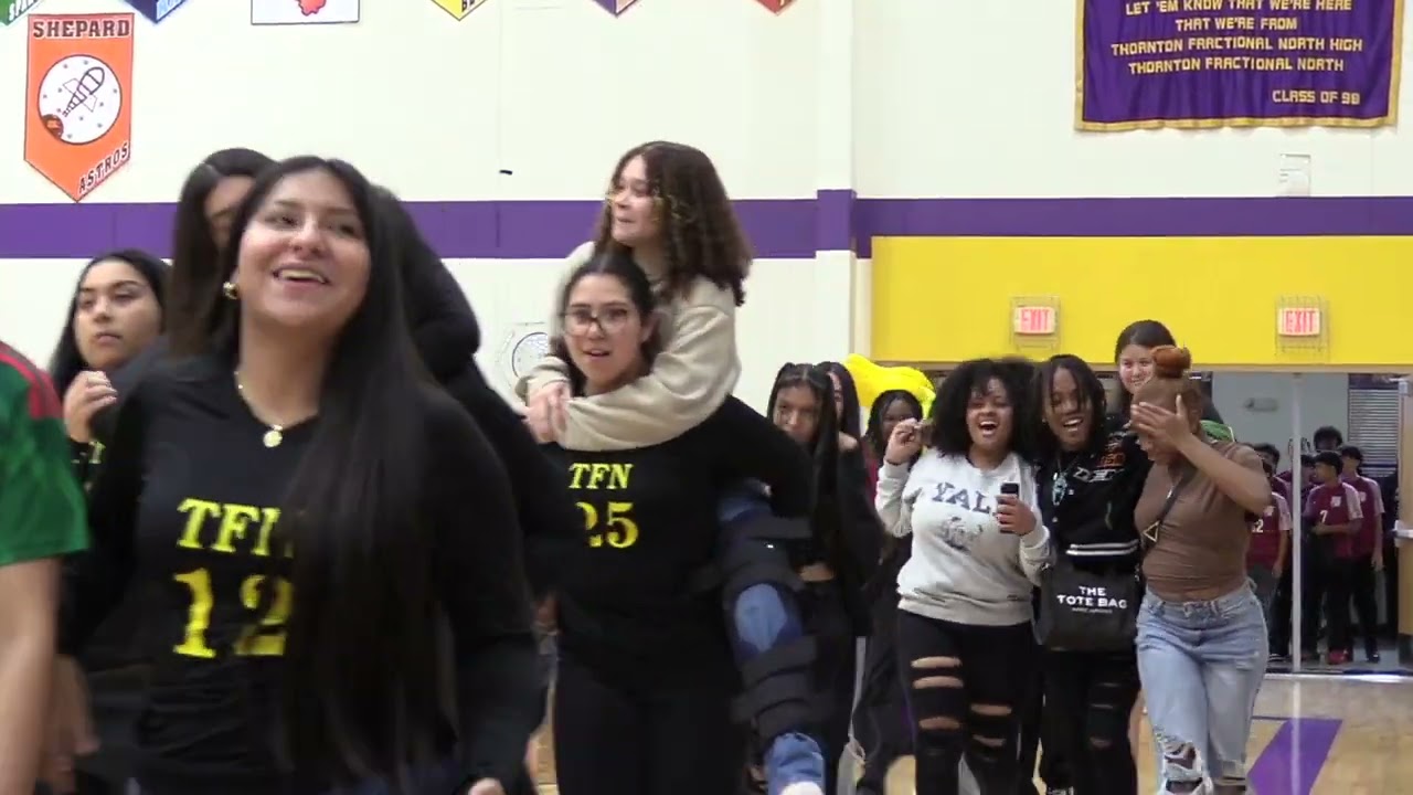 Thornton Fractional North High School Fall Pep Rally 2023