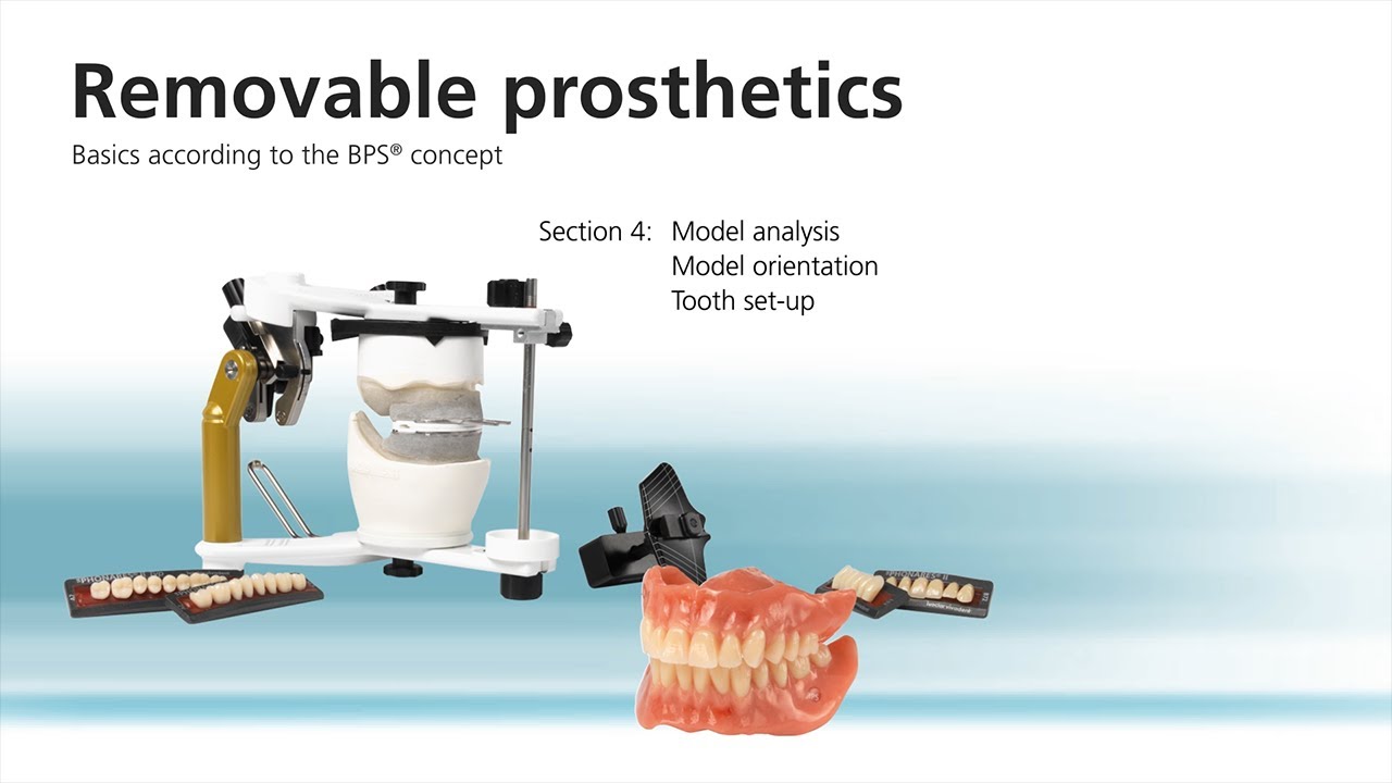 Removable prosthetics workflow 4/7 &ndash; Tooth set up