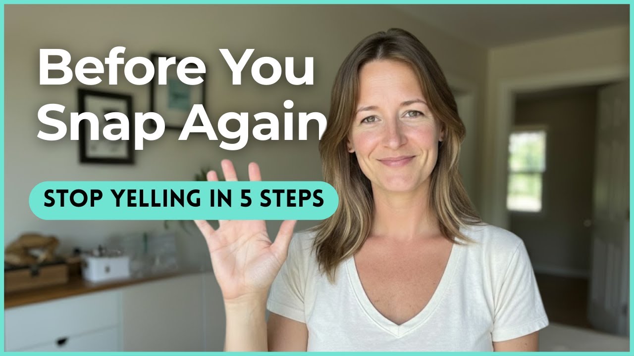 Yelling at Kids - 5 Steps to Stay Calm Instead of Exploding