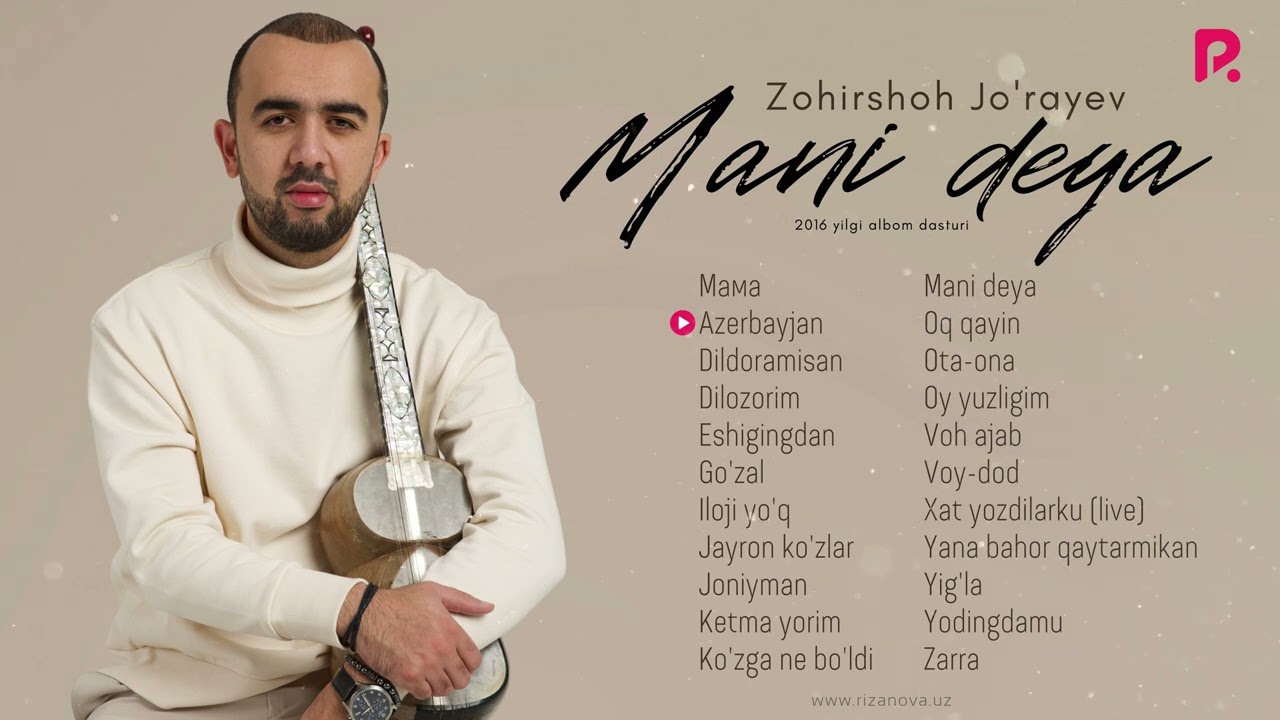 Zohirshoh Jo'rayev - Mani deya nomli albom dasturi 2016