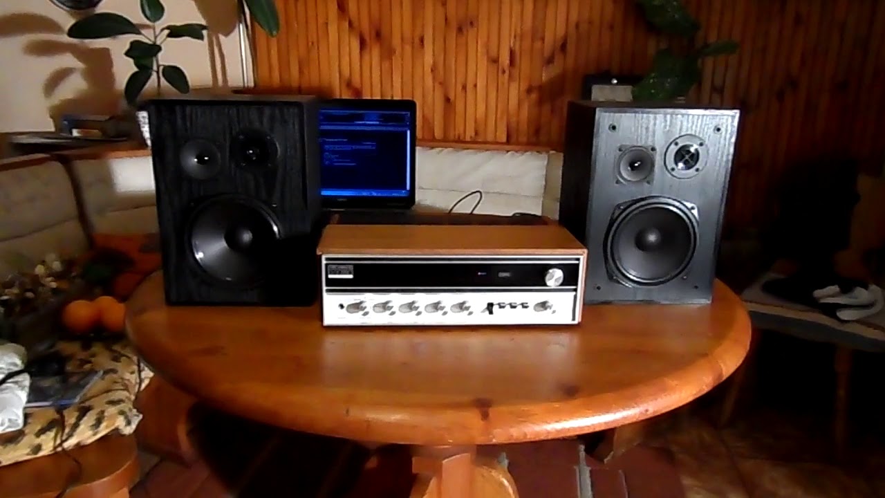 The Fisher 202 Receiver teszt IQ ST 1.1 Hangfalakkal
