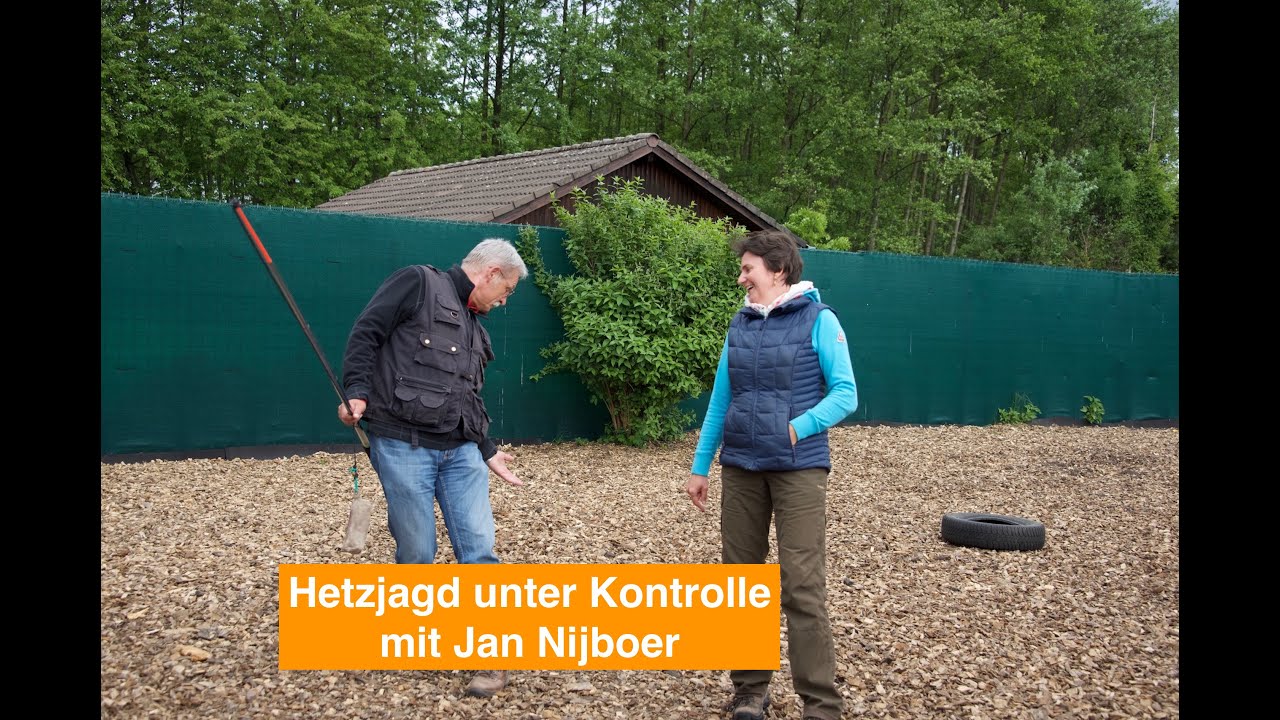 Hetzjagd auf den Futterbeutel mit Jan Nijboer