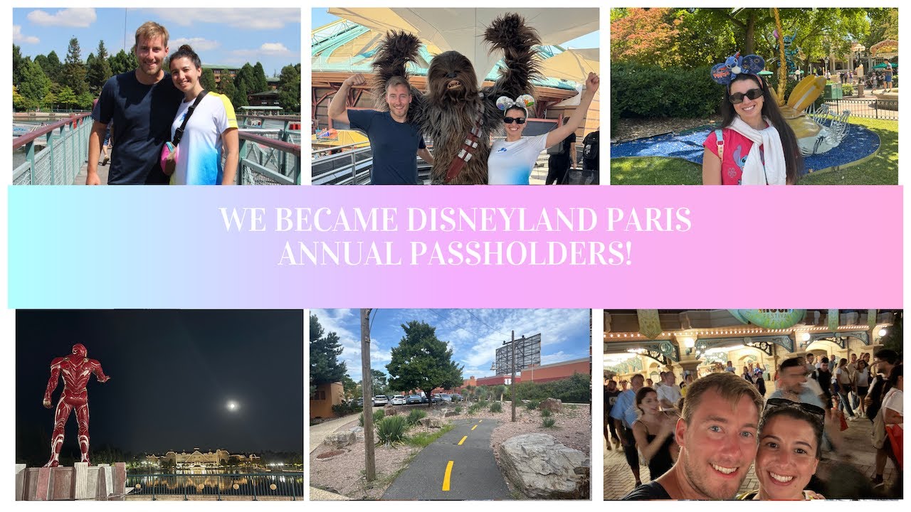 WE BECAME DISNEYLAND PARIS ANNUAL PASSHOLDERS! | Meghan and Andrew