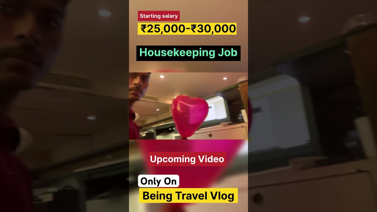 ₹20,000 - ₹30,000 | Housekeeping Job | Goa job | jobs in Goa | job vacancy 2025 #housekeeperjobs