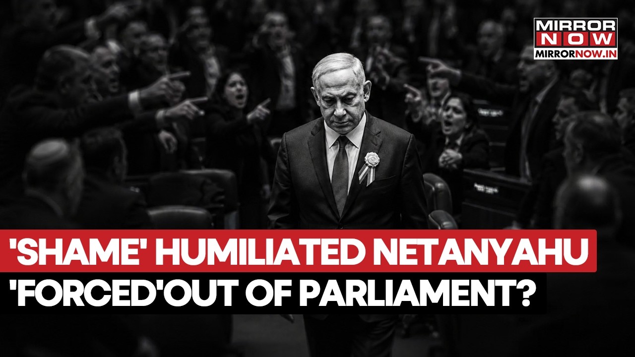Netanyahu Humiliated & Forced To...? 'SHAME!' Chants Rock Israeli Parl | Explosive Vote On Camera