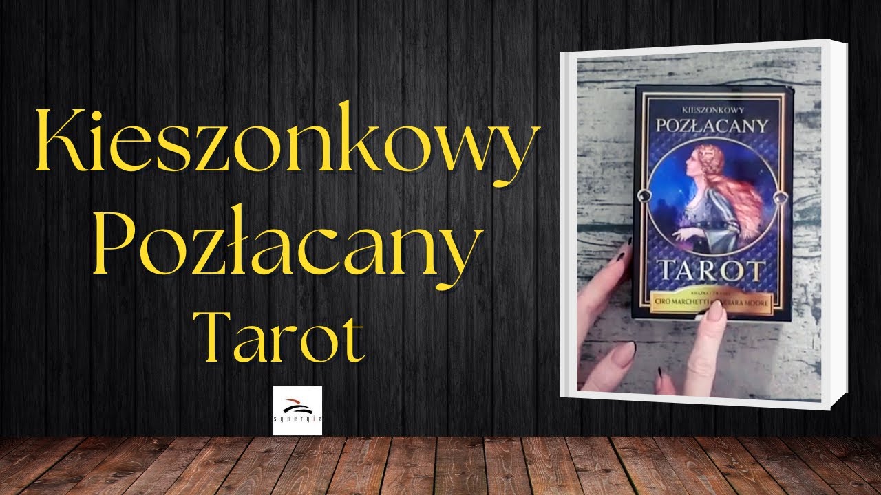 KIESZONKOWY POZŁACANY TAROT 
