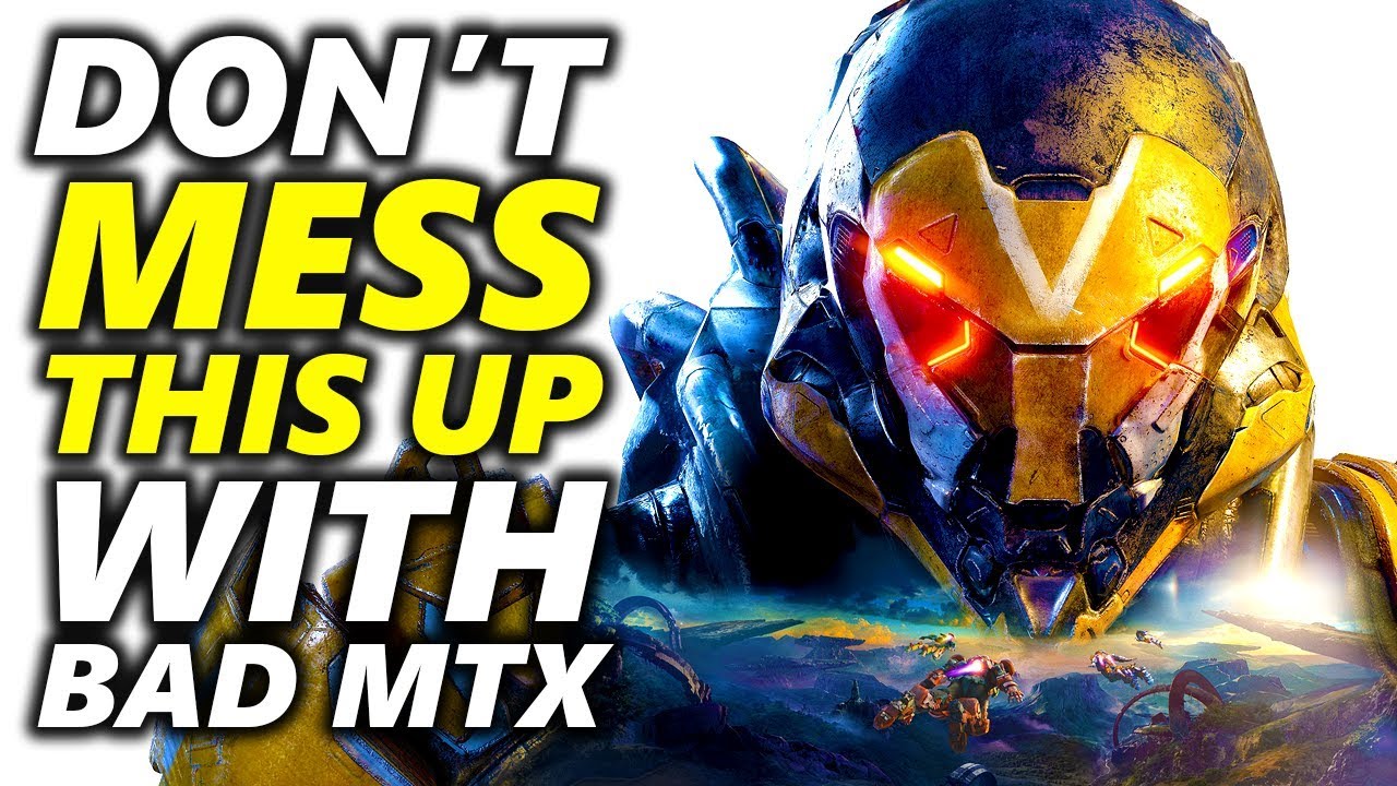My CONCERNS about ANTHEM Micro-Transactions & Technical Issues