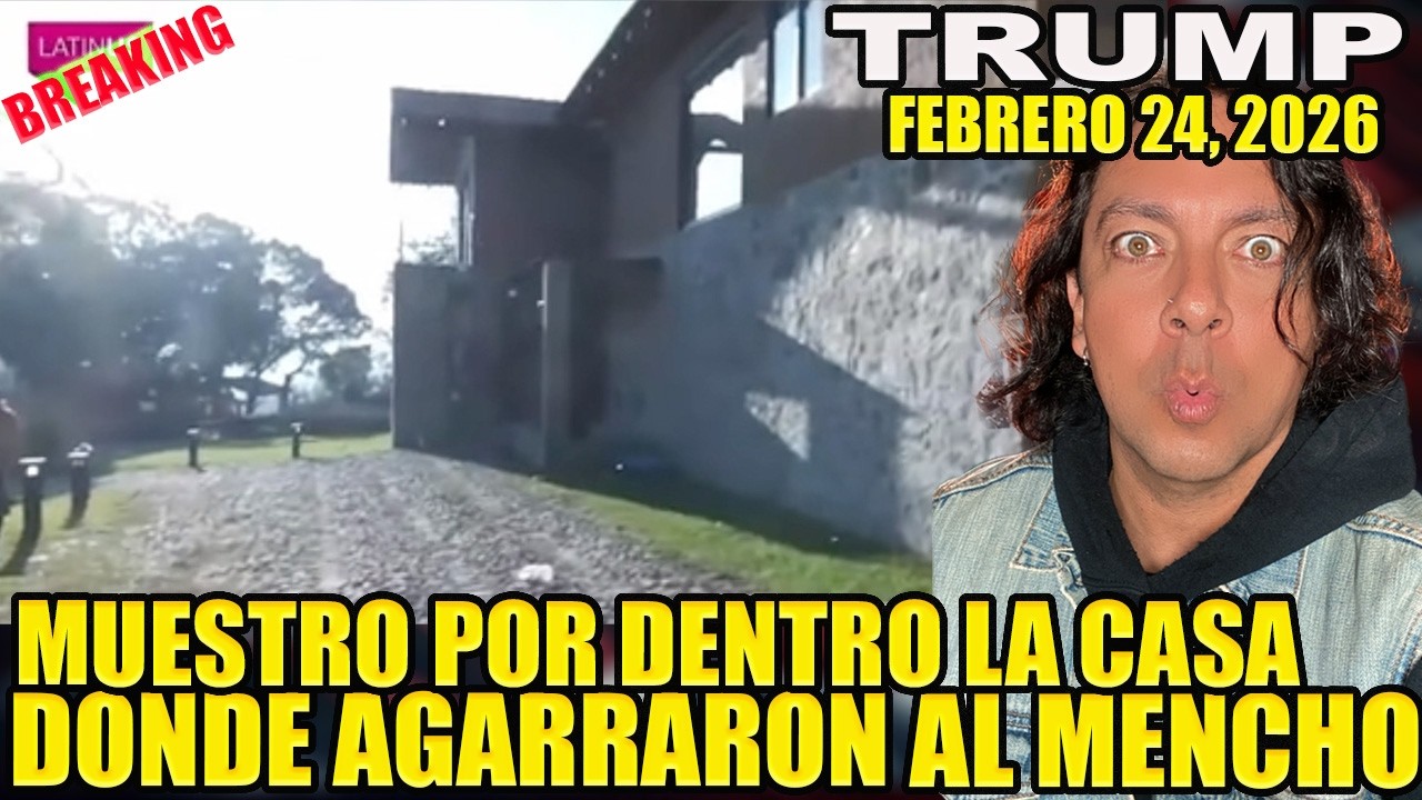 MUESTRO POR DENTRO LA CASA DONDE AGARRARON AL MENCHO