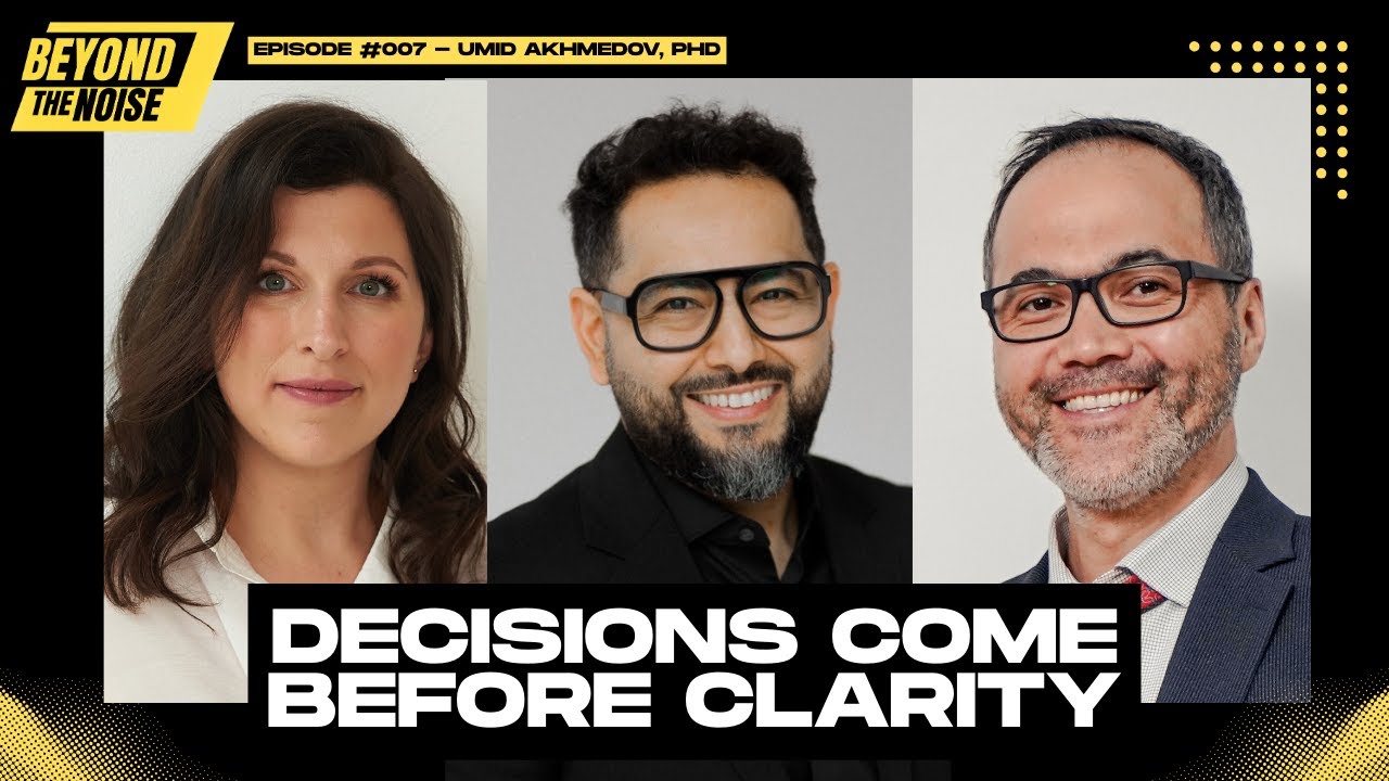 From Corporate to Startup: Making Decisions Without Certainty | Umid Akhmedov
