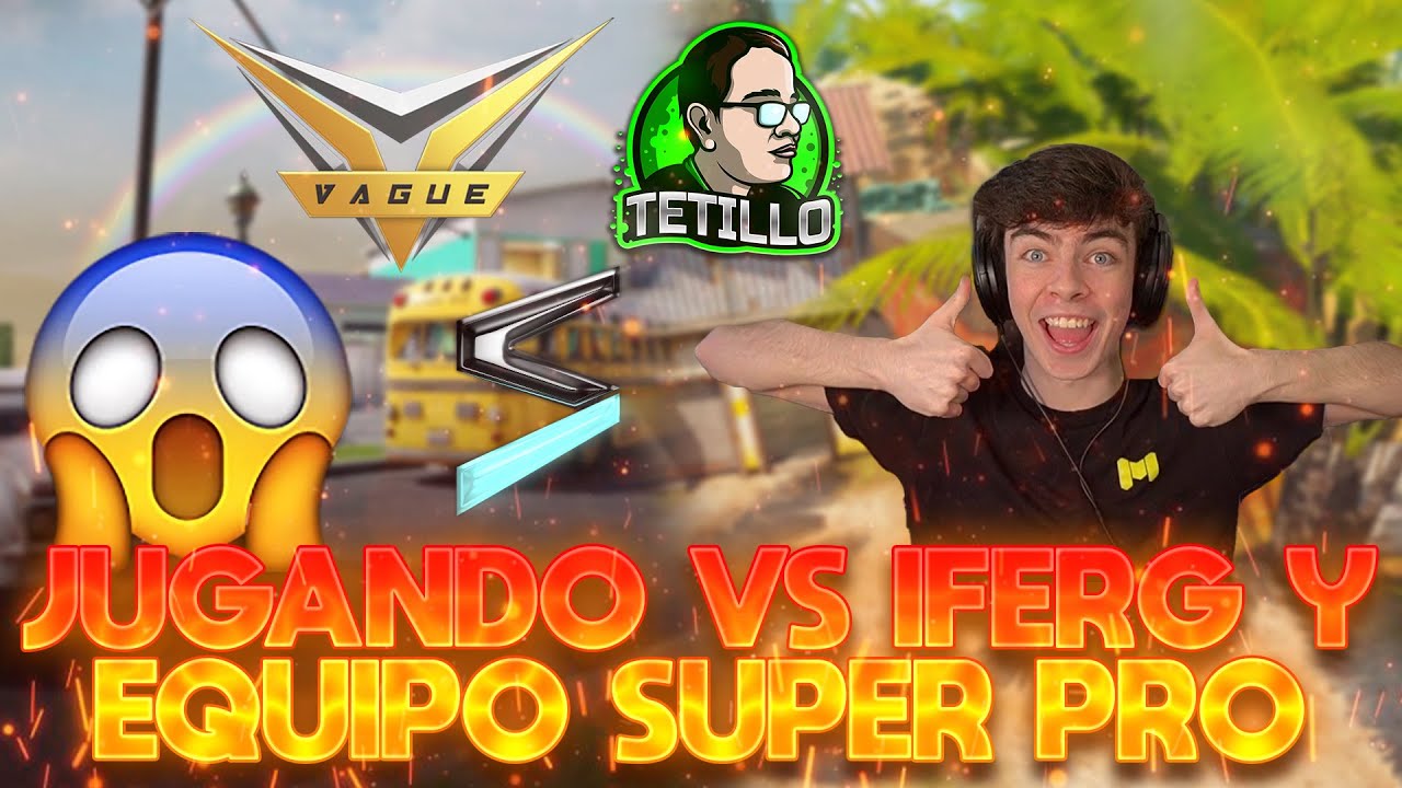 JUGANDO VS IFERG, VAGUE, TETILLO, SLOTHY, SPACE (EQUIPO DE MIEDO 😱)
