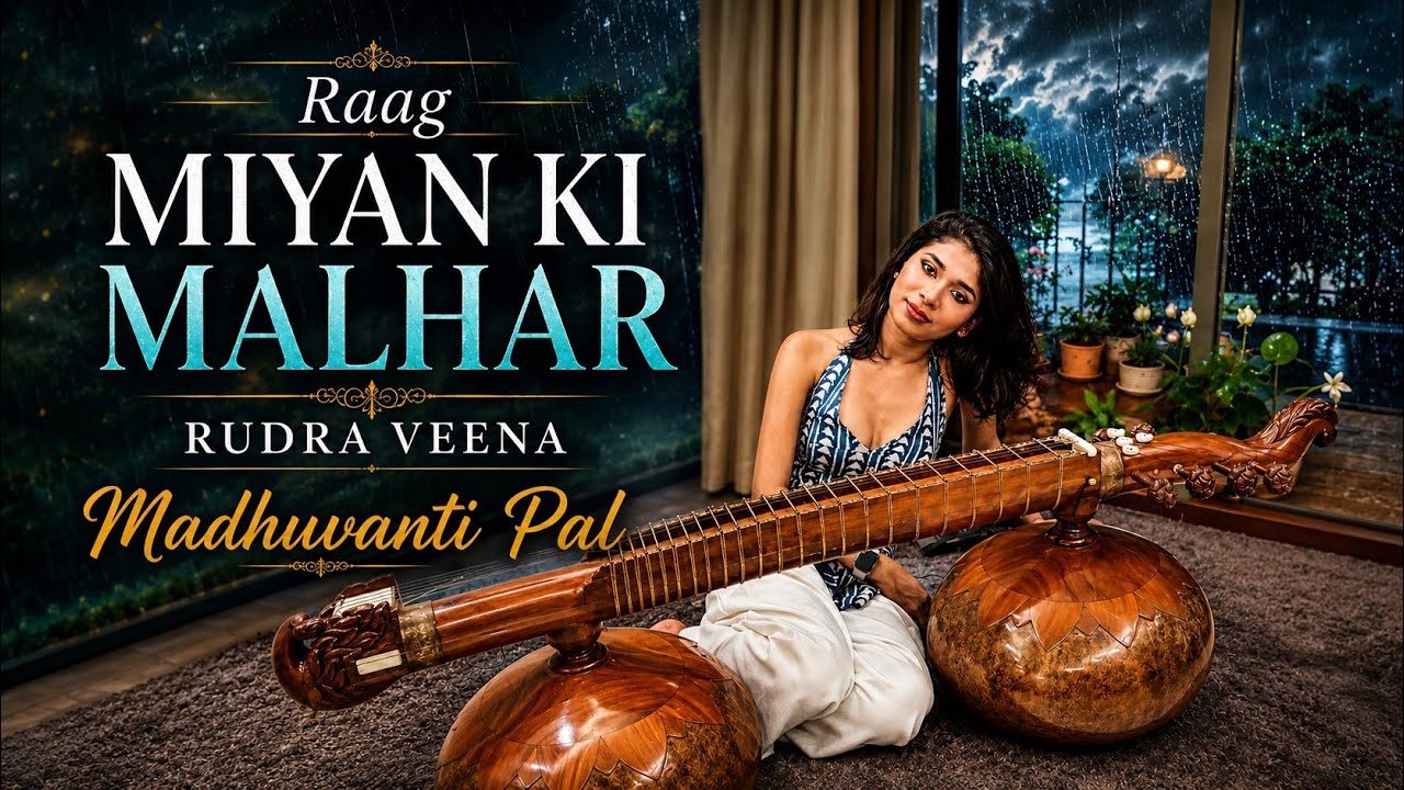 Midnight Monsoon | Raag Miyan ki Malhar on the Rudra Veena | Madhuvanti Pal 