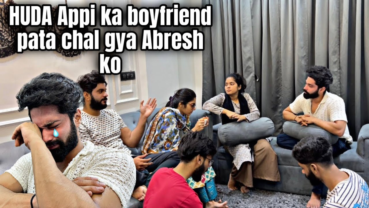HUDA Appi ka boyfriend h || Abresh ko pata chal gya😤||prank on Abresh & aaltu faltu|| @fokats174