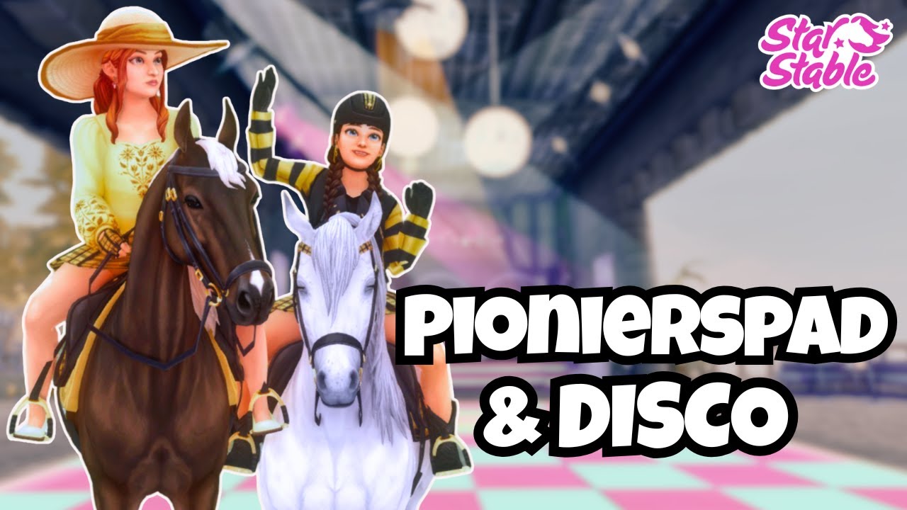 Pionierspad Punten Verdienen met Paarden Trainen en Disco 🪩💛 Star Stable Online