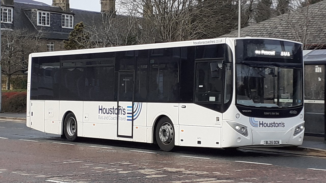 101: Houston's Coaches Volvo B8RLE eVoRa BL25 OCN