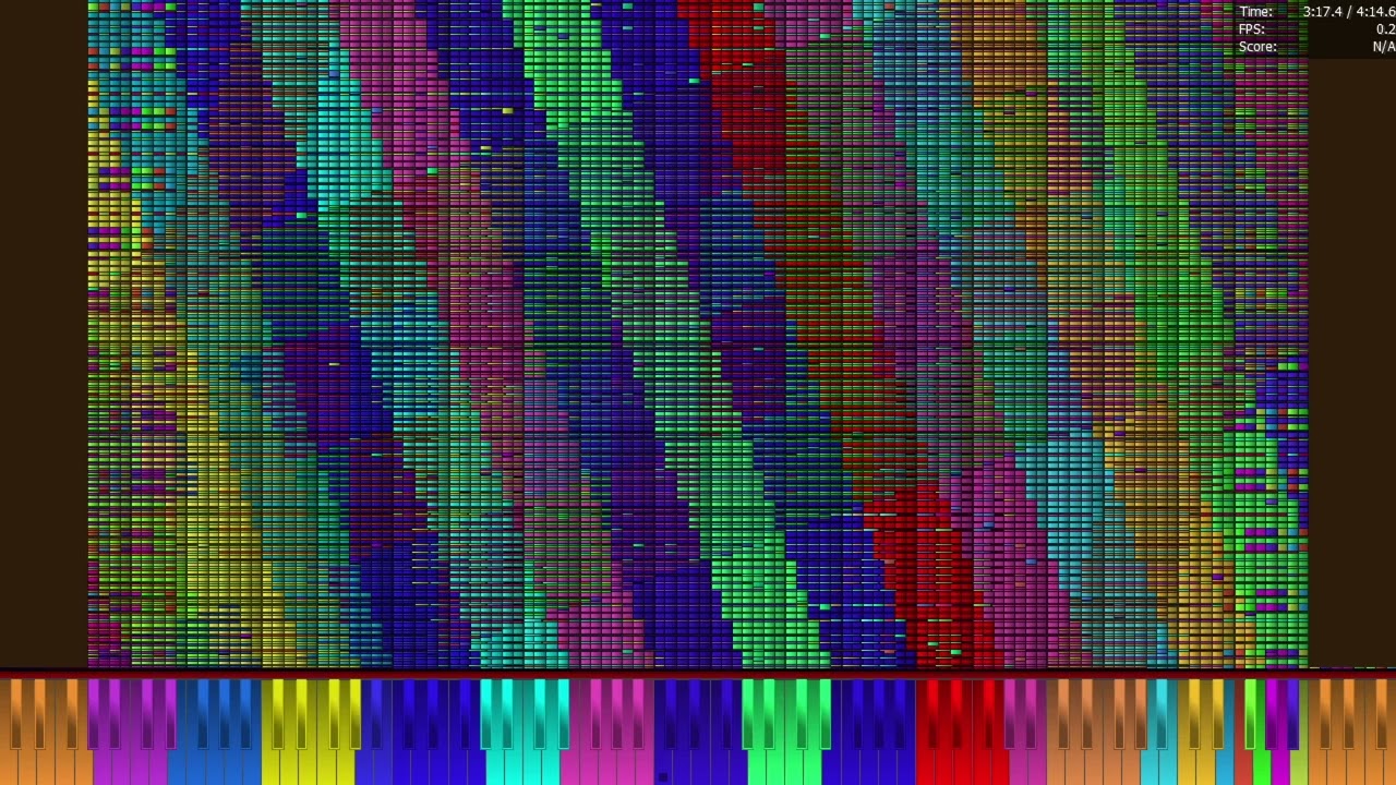 [Black MIDI] Heart and Soul JERN Version - 39.08M (i7-13700KF Legit Run)