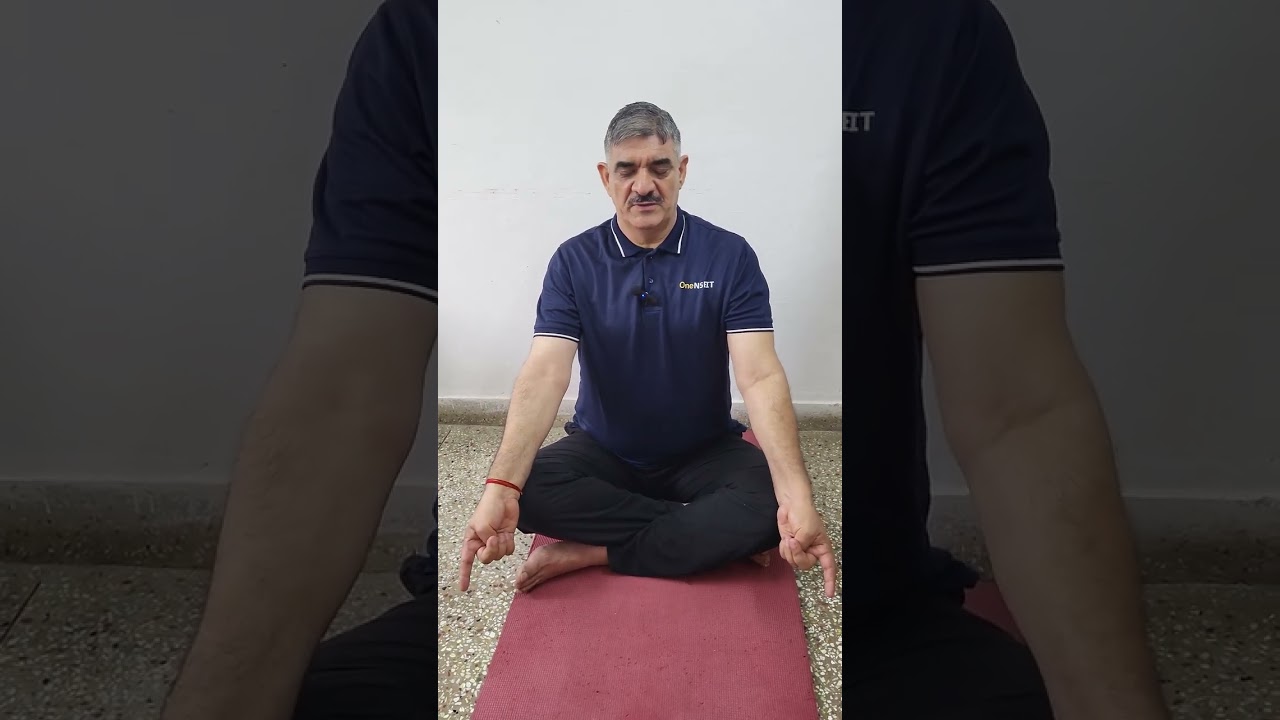 Suchi Mudra:  for Digestive issues such as Indigestion, Bloating and Constipation