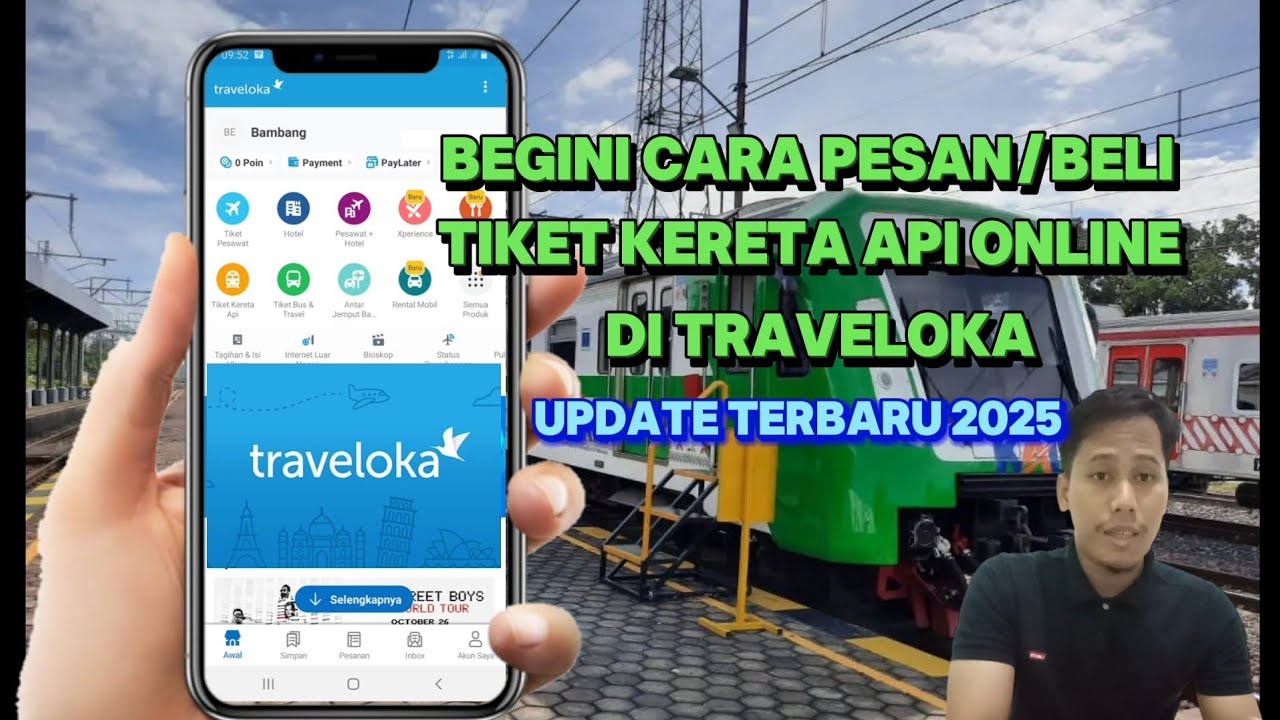 TERBARU 2025 ‼️ CARA BELI/PESAN TIKET KERETA API DI TRAVELOKA | KERETA API | TRAVELOKA
