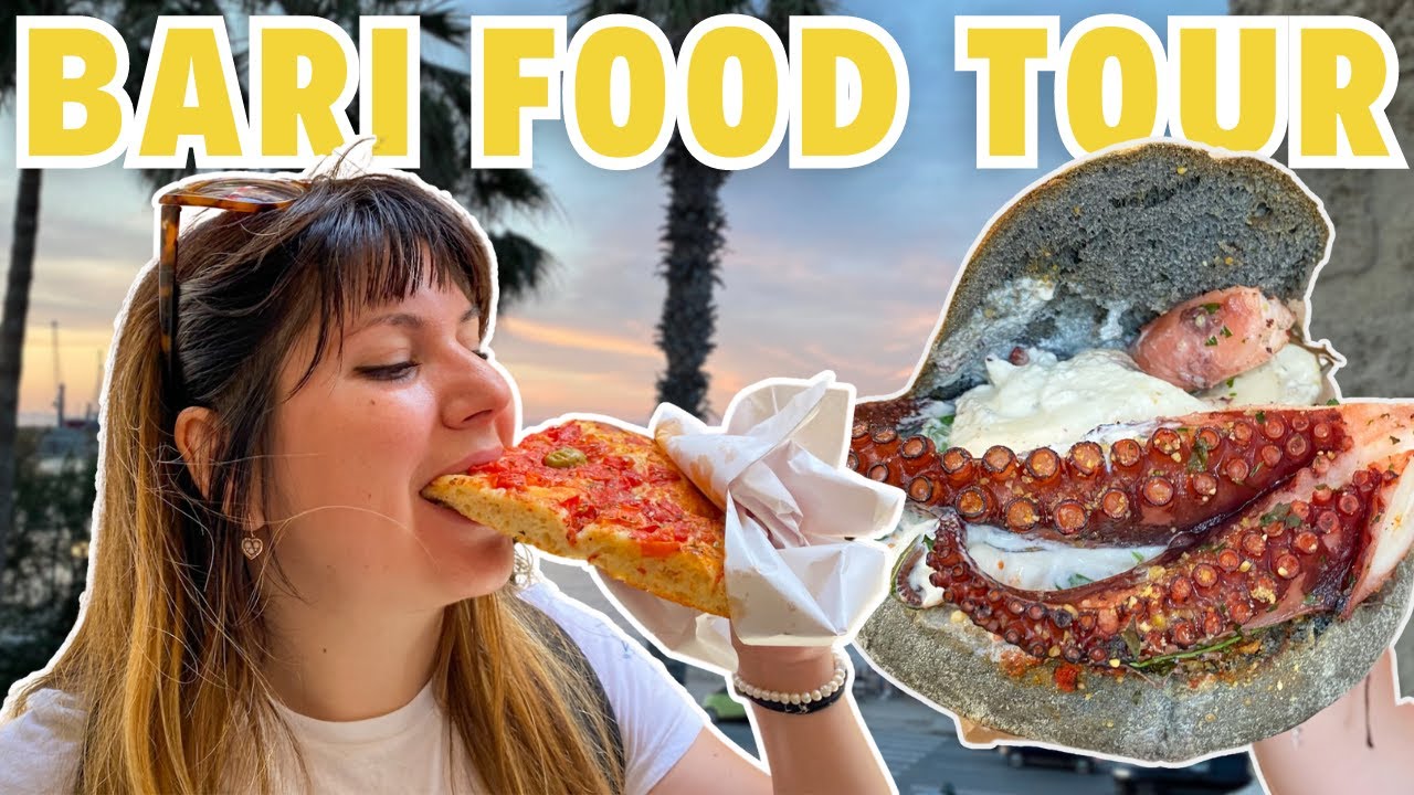 BARI FOOD TOUR: tra Panzerotti e Orecchiette 😋 😍