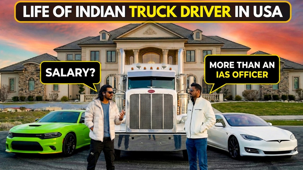This Indian Truck Driver earns more than an IIT/IIM Graduate! Real Life & Salary.