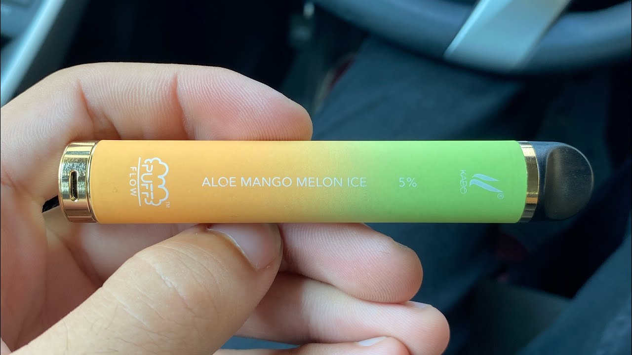 NEW PUFF FLOW! (Aloe Mango Melon Ice Review)