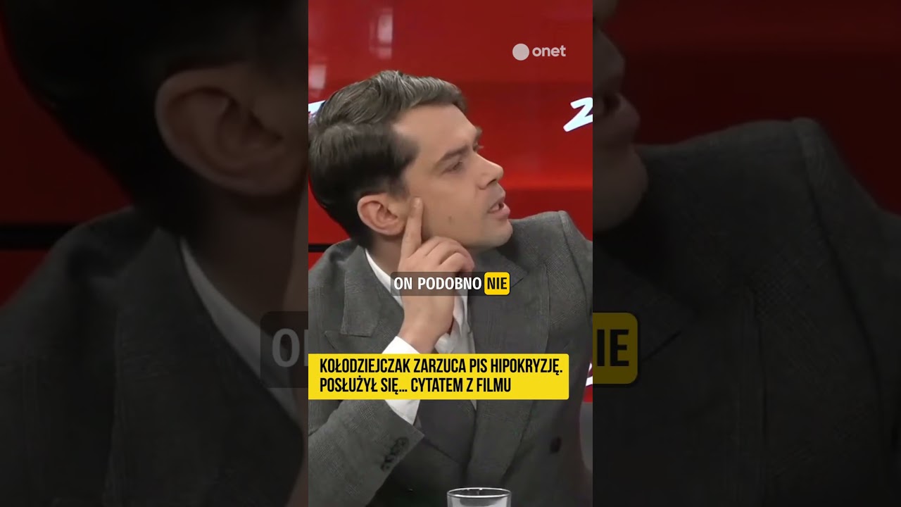 Poseł uderza w PiS. Przytacza cytat z filmu. 