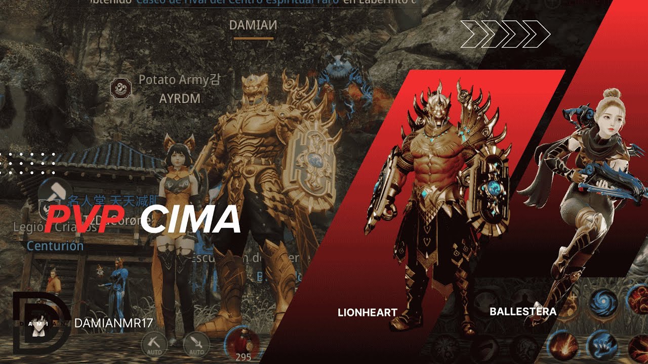 MIR4 PVP EN CIMA LIONHEART VS BALLESTERA CON MAS DE PODER Y NIVEL LOGRE DARLE BAJAS. A QUE COSTO 😁