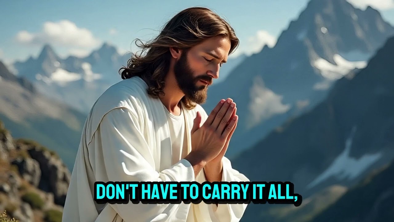 You Wake Up With the Weight of the World… Here is What God is Whispering to You This Morning.