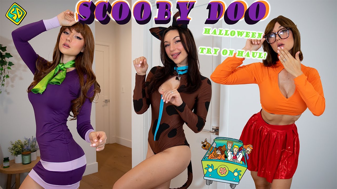 TRY ON HAUL : Scooby -Doo Halloween Costumes!