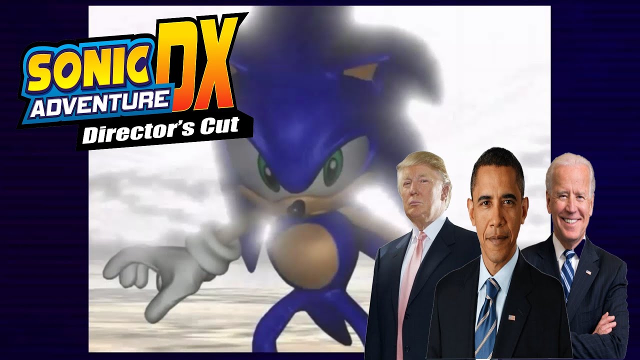 Президенты США играют в Sonic Adventure Часть 1