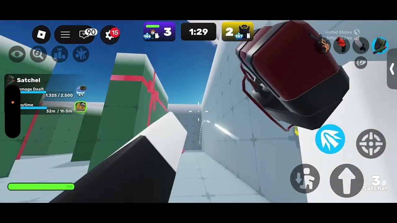 Playing rivals with my friends 