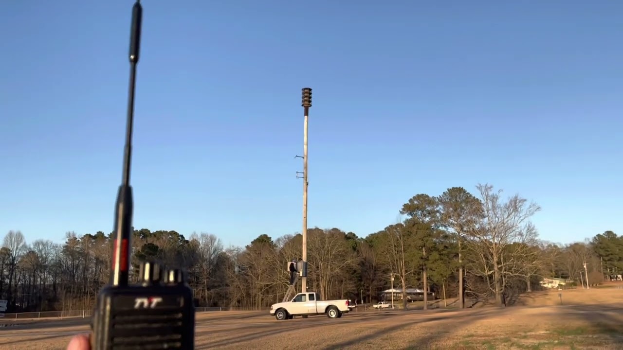 Working On Tornado Sirens - February 2022