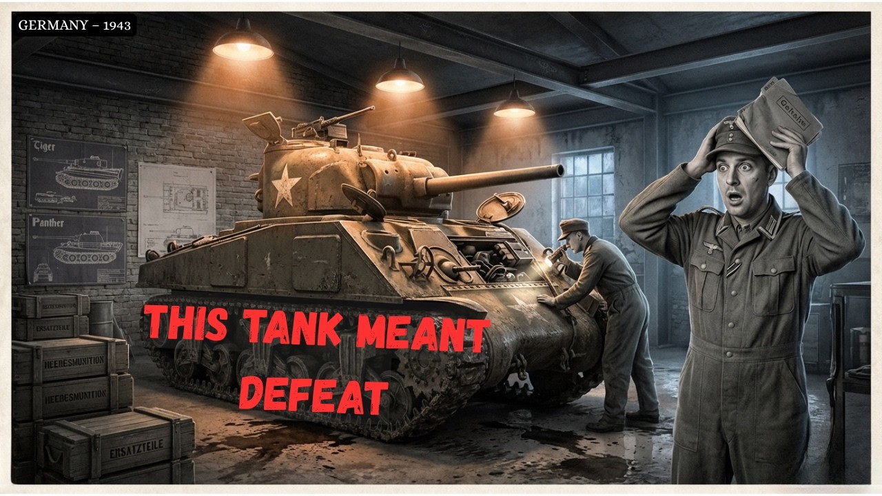 Germany's BIG Mistake Studying the Sherman Tank