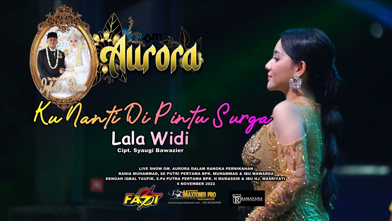 KU NANTI DI PINTU SURGA - LALA WIDI - AURORA LIVE KELAPA GADING RAMAYANA AUDIO