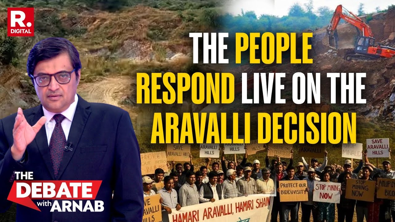 People Respond To Republic Sting Operation Capturing Illegal Mining In Aravallis On Arnab&rsquo;s Debate