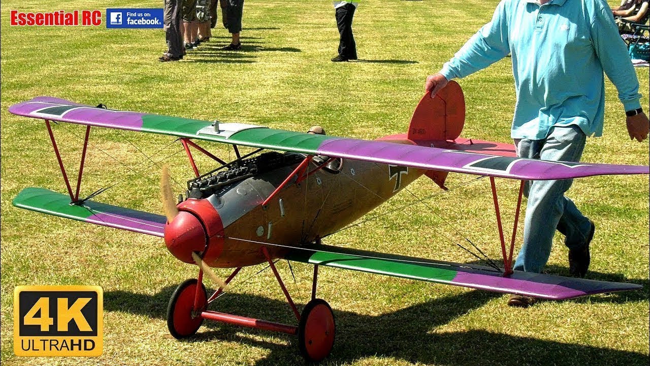 DAWN PATROL Large Scale WW1 SCOUTS and FIGHTERS (RC radio controlled WARBIRDS)