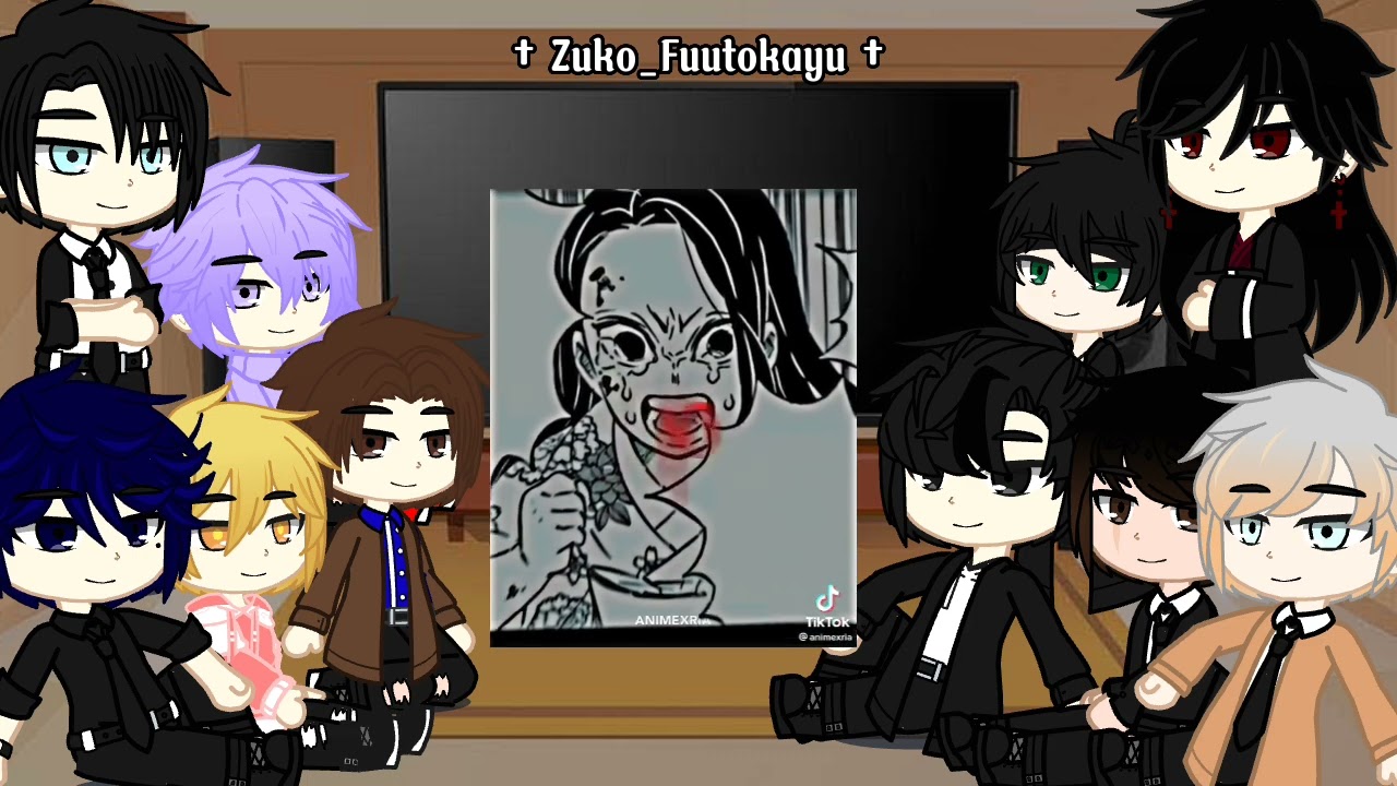 BL react to Demon Slayer [ Mitsuri x Obanai ] || † Zuko_Fuutokayu † #manhwa #bl #demonslayer