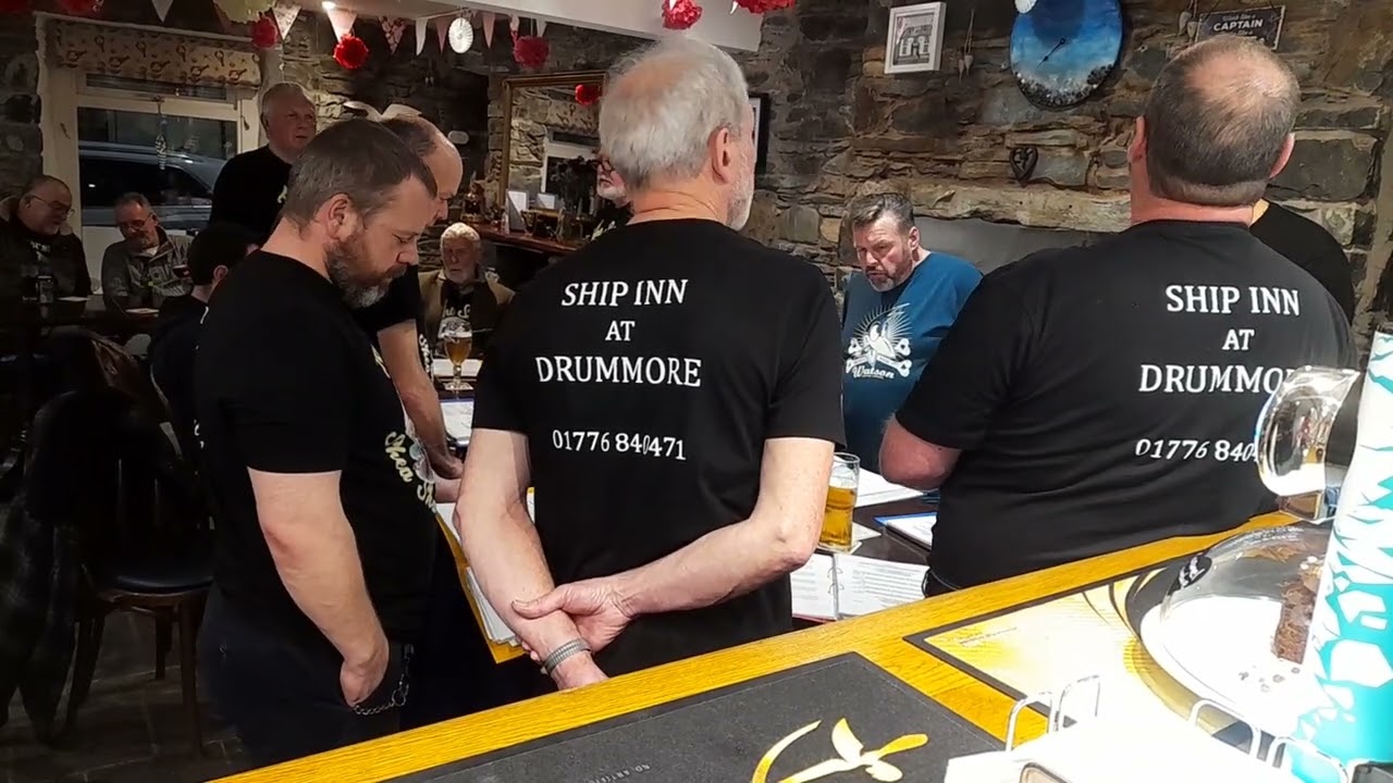 More Ship's Shanty Shingers in The Ship Inn at Drummore