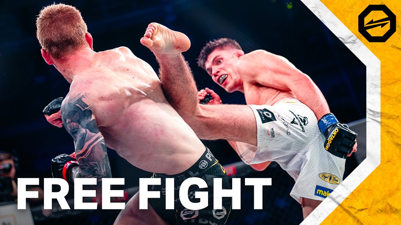 🏴󠁧󠁢󠁥󠁮󠁧󠁿 English DOMINANCE! 🔥 TICHOTA vs. STAINES | FREE FIGHT | OKTAGON 61