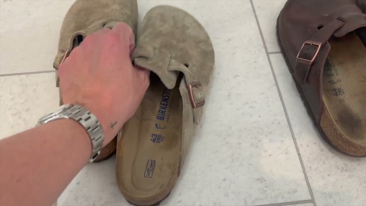Birkenstock Boston Suede Taupe I Быстро становятся моей любимой обувью