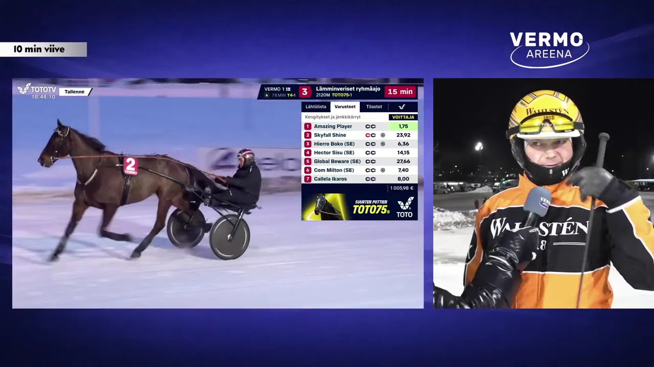 Vermon Keskiviikko -ravit 25.2.2026