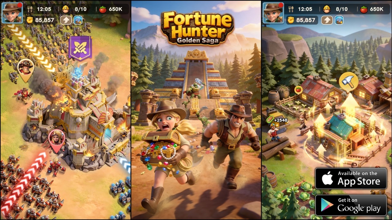 Fortune Hunter Gameplay | Android 4X Strategy