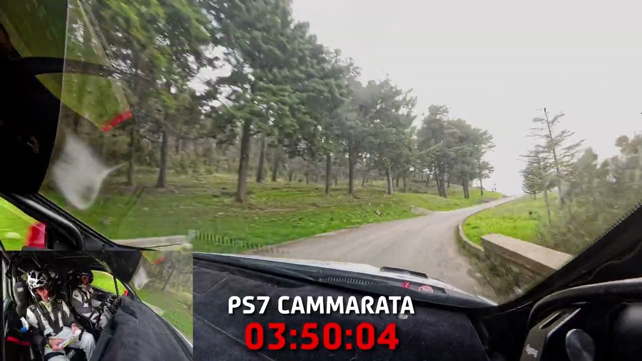OBC CALOGERO MANTA E SALVATORE LICATA - 2° RALLY MONTI SICANI PS7 - TOYOTA YARIS