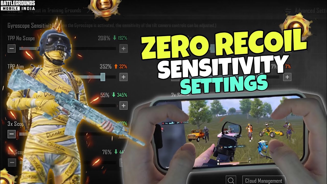 BGMI Zero Recoil Sensitivity | Perfect BGMI Settings/Sensitivity Guide | BGMI / Pubg Mobile