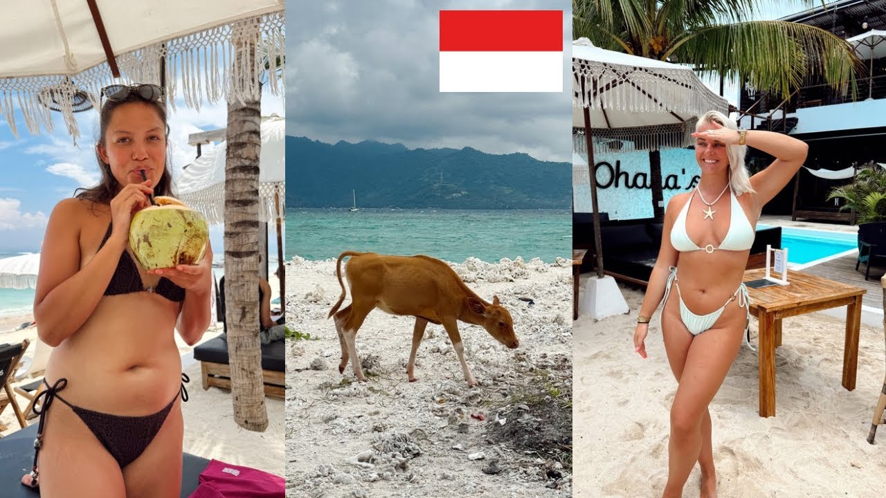 OHANA’S BEACHCLUB MET THINKA!🏖️ NAAR MIJN OUDERS OP GILI AIR!💘
