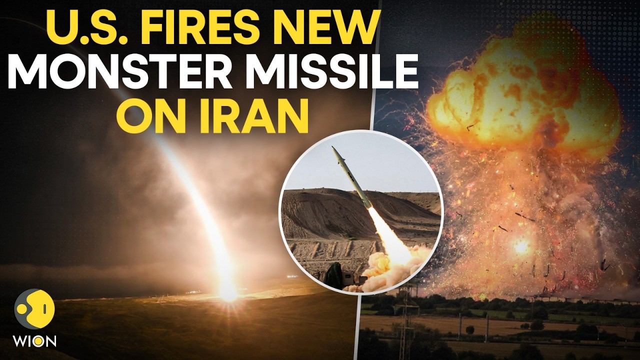 US-Iran War LIVE: Trump Unleashes New 'Precision Strike Missile' On Iran, Tehran Under Fire | WION